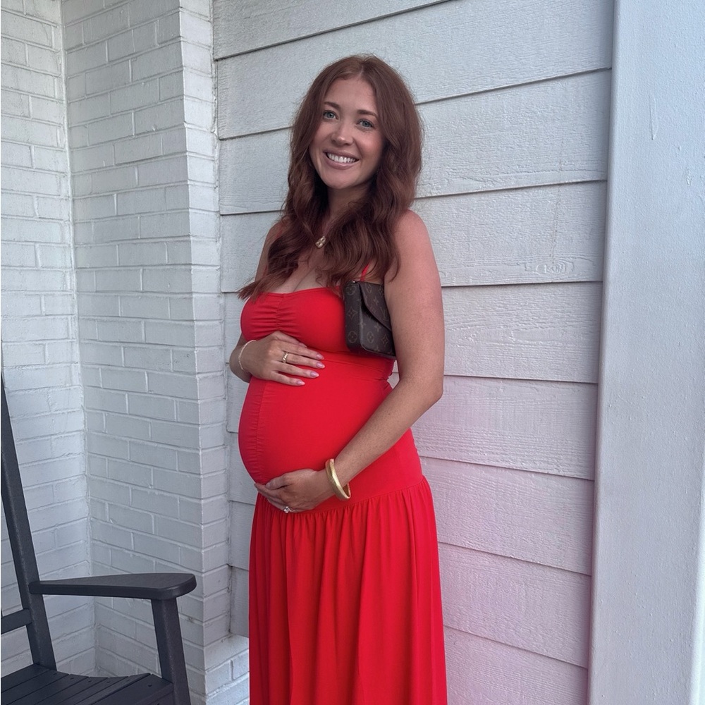 Red WeWoreWhat Dress